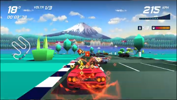 Horizon Chase Turbo – World Tour – Chile – Villarrica – Montanha-Russa