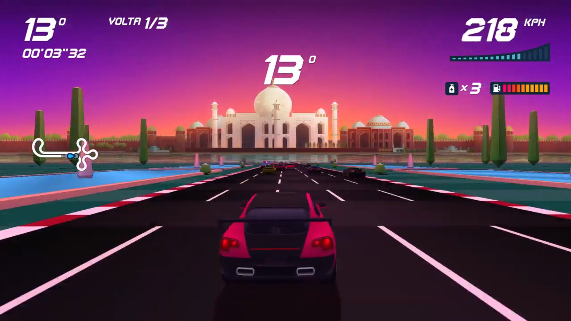 Horizon Chase Turbo – World Tour – Índia – Taj Mahal – Majestoso