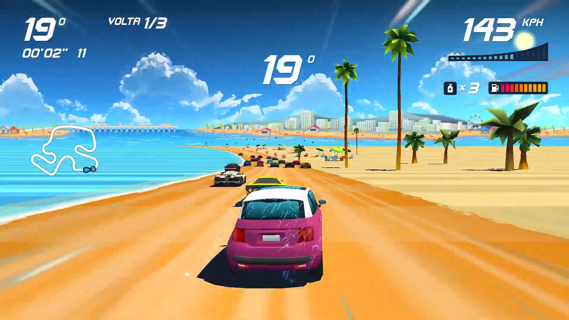 Horizon Chase Turbo – World Tour – Austrália – Praia de Brighton – Brisa do Mar