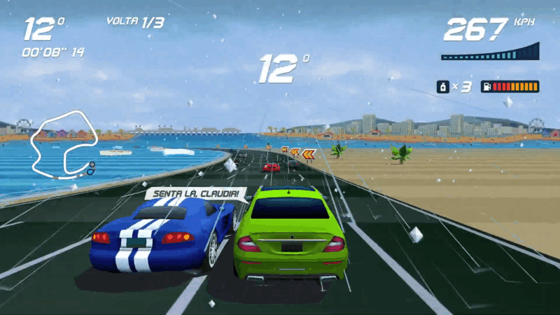 Horizon Chase Turbo – World Tour – Austrália – Praia de Brighton – Ficando Frio