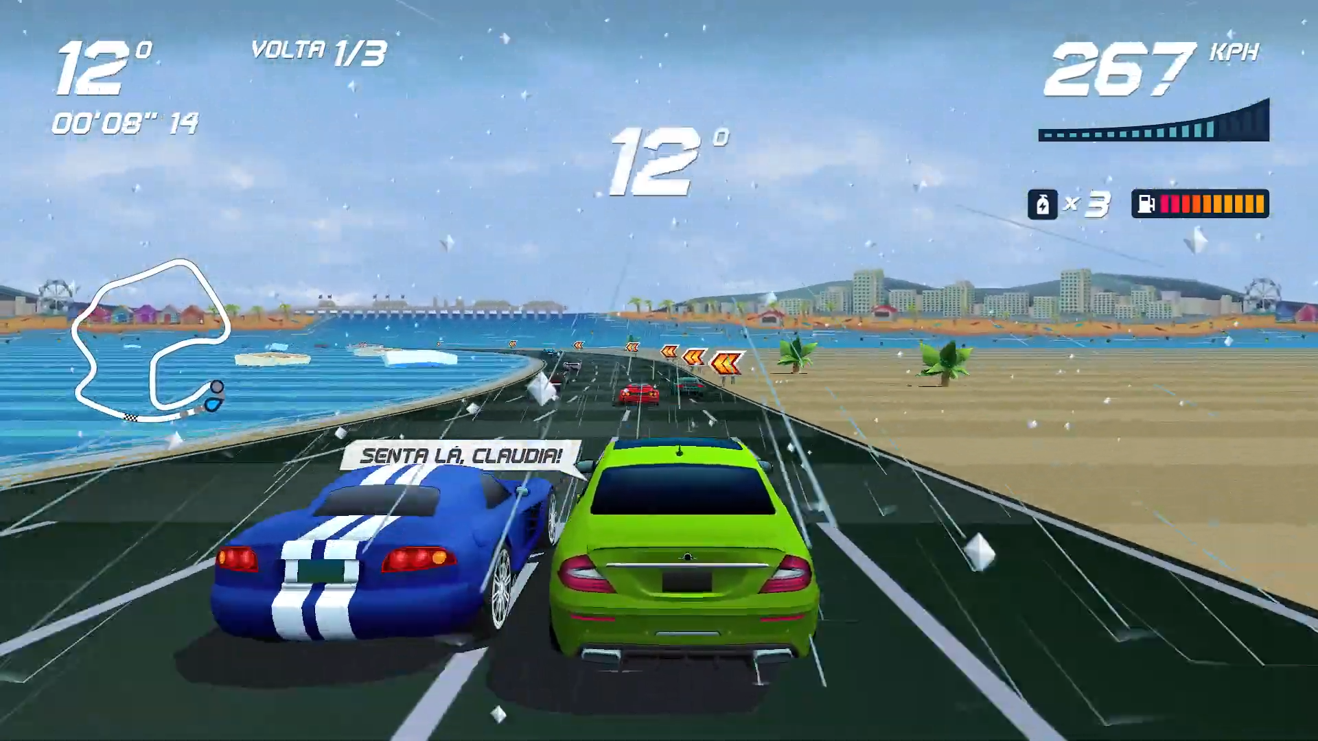 Horizon Chase Turbo – World Tour – Austrália – Praia de Brighton – Ficando Frio