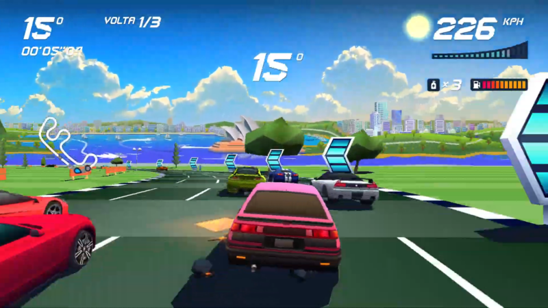 Horizon Chase Turbo – World Tour – Austrália – Sydney – Pente