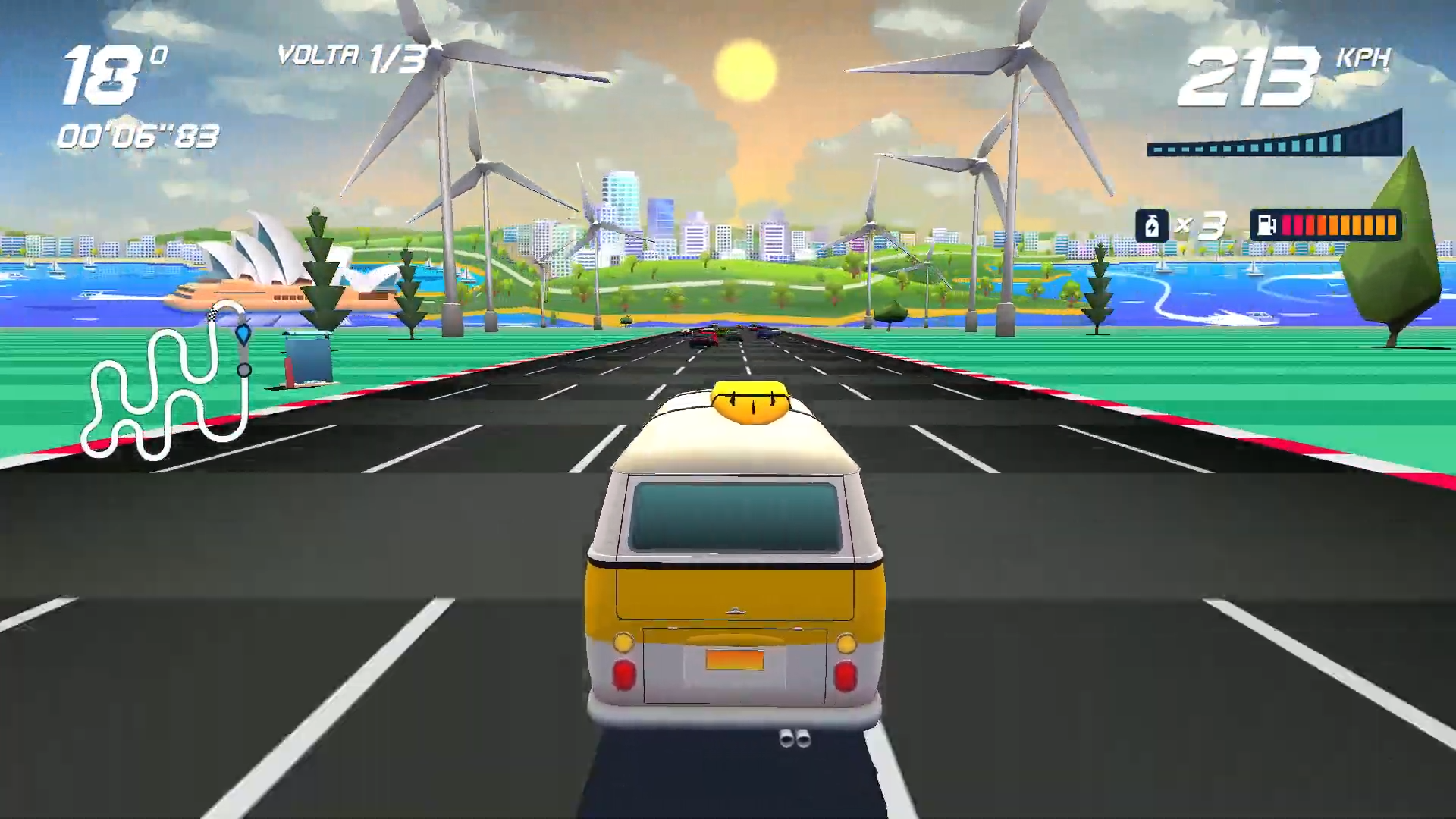 Horizon Chase Turbo – World Tour – Austrália – Sydney – Retorcida