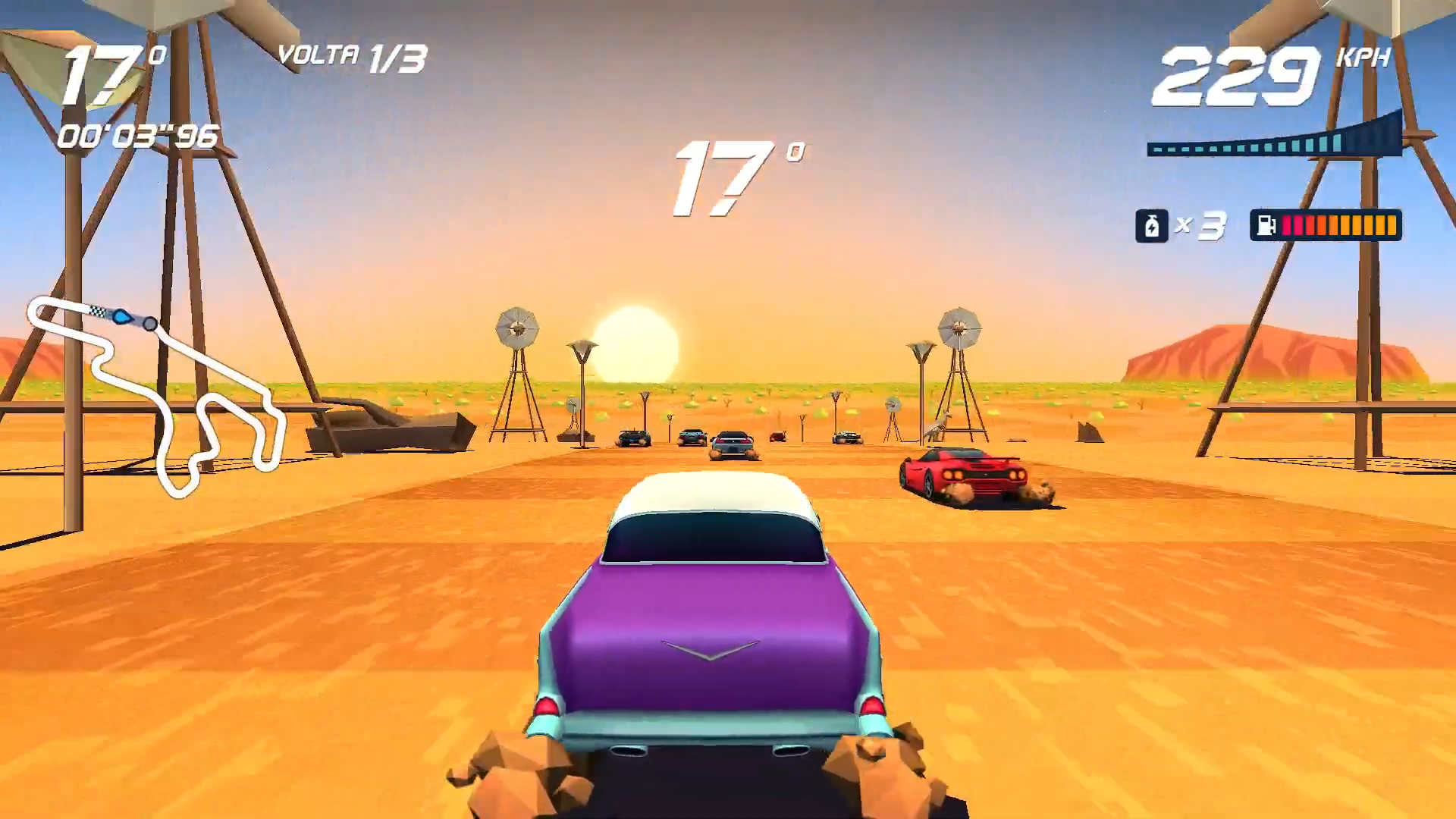 Horizon Chase Turbo – World Tour – Austrália – Uluru – Poeira das Estrelas