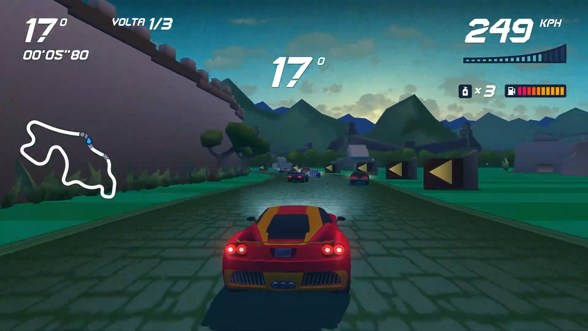 Horizon Chase Turbo – World Tour – China – Muralha da China – Restauração