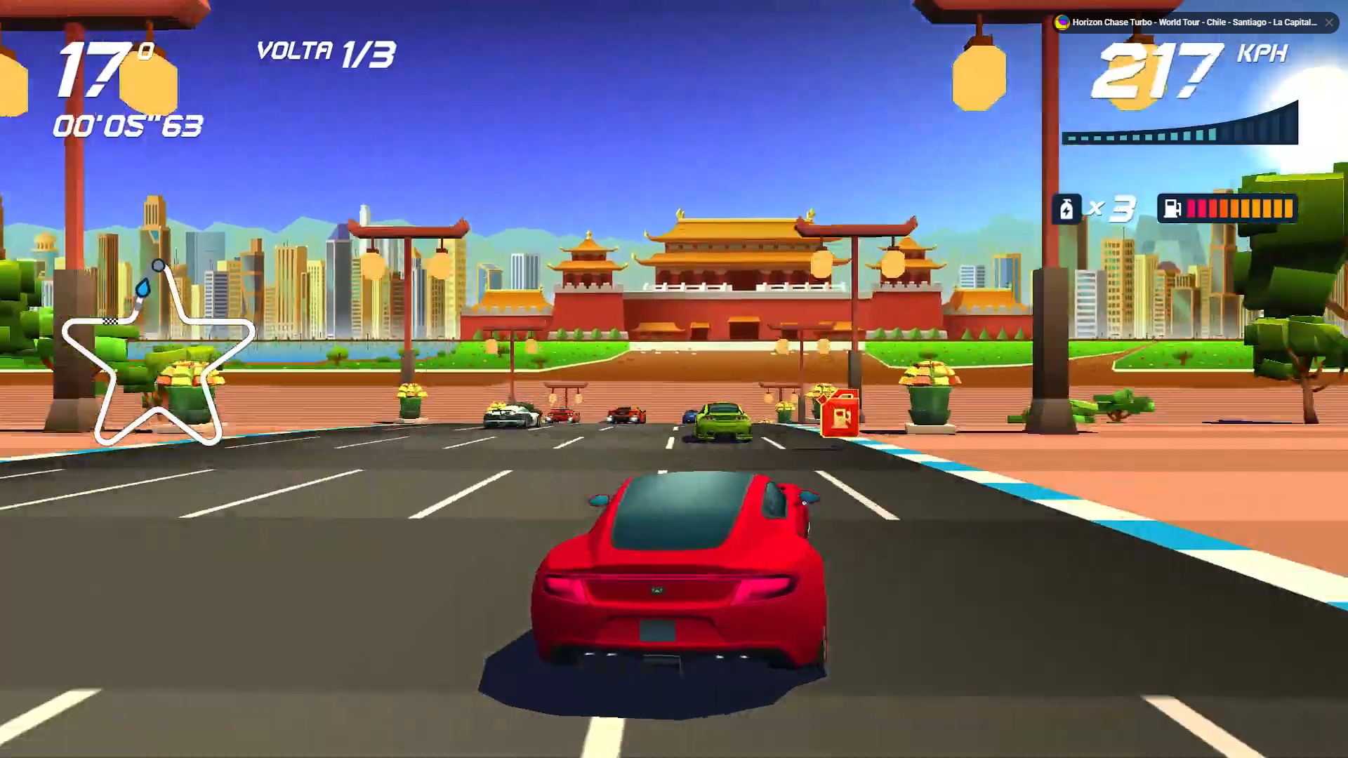 Horizon Chase Turbo – World Tour – China – Pequim – Megalópole