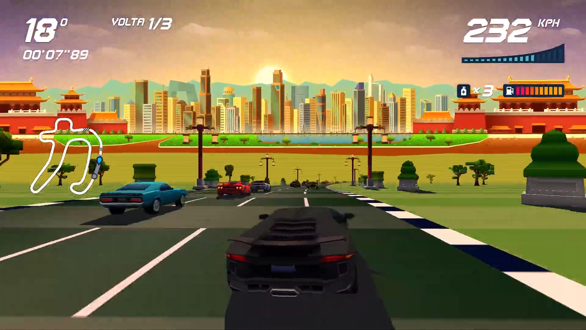 Horizon Chase Turbo – World Tour – China – Pequim – Força