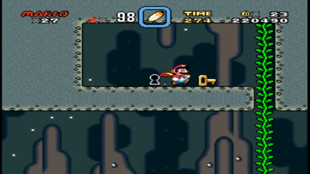 Super Mario World - Donut Plains 2 - Área Secreta
