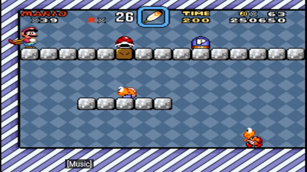 Super Mario World - Green Switch Palace
