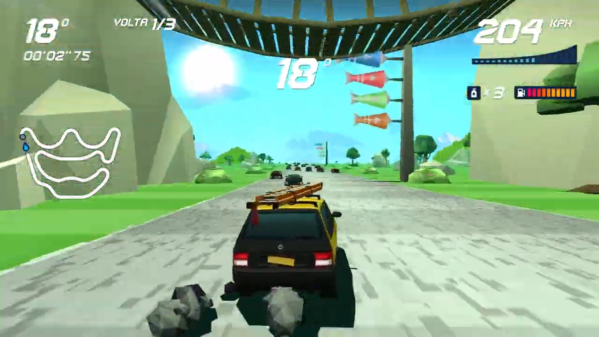 Horizon Chase Turbo – World Tour – Japão – Vale de IYA – Oni