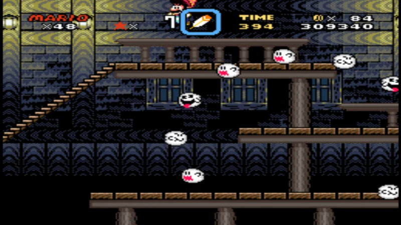 Super Mario World – Donut Secret House – Área Secreta